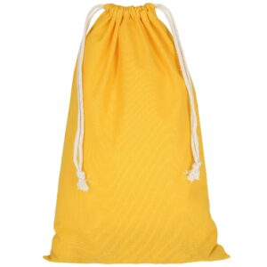 cotton:Zuziehbeutel, Farbe Sonnenblumengelb