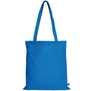 organic:fairtrade Tragetasche (lange Henkel), Farbe Hellblau