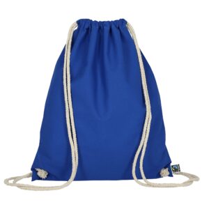 organic:fairtrade Turnbeutel, Farbe Royalblau