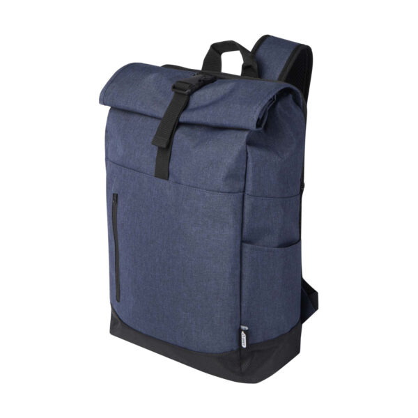 Libra 15,6" GRS recycelter Rolltop Laptop-Rucksack 12 L