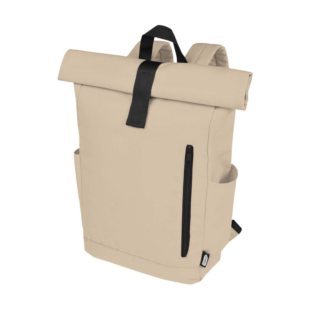 Byron 15,6" GRS RPET Roll-Top Rucksack 18 L