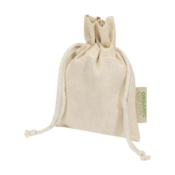 Odisha 140 g/m² OCS Bio Zuziehbeutel – 15 × 10 cm